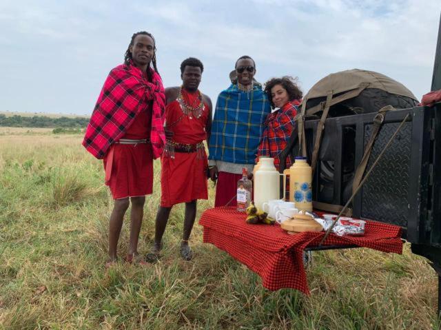 Maasai Homestay Camping Sekenani Esterno foto