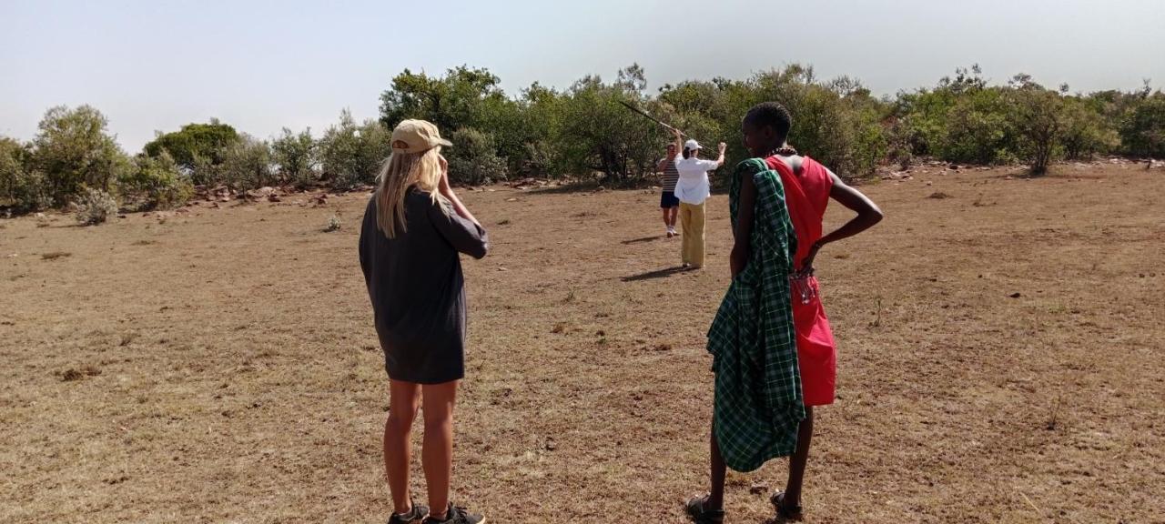 Maasai Homestay Camping Sekenani Esterno foto