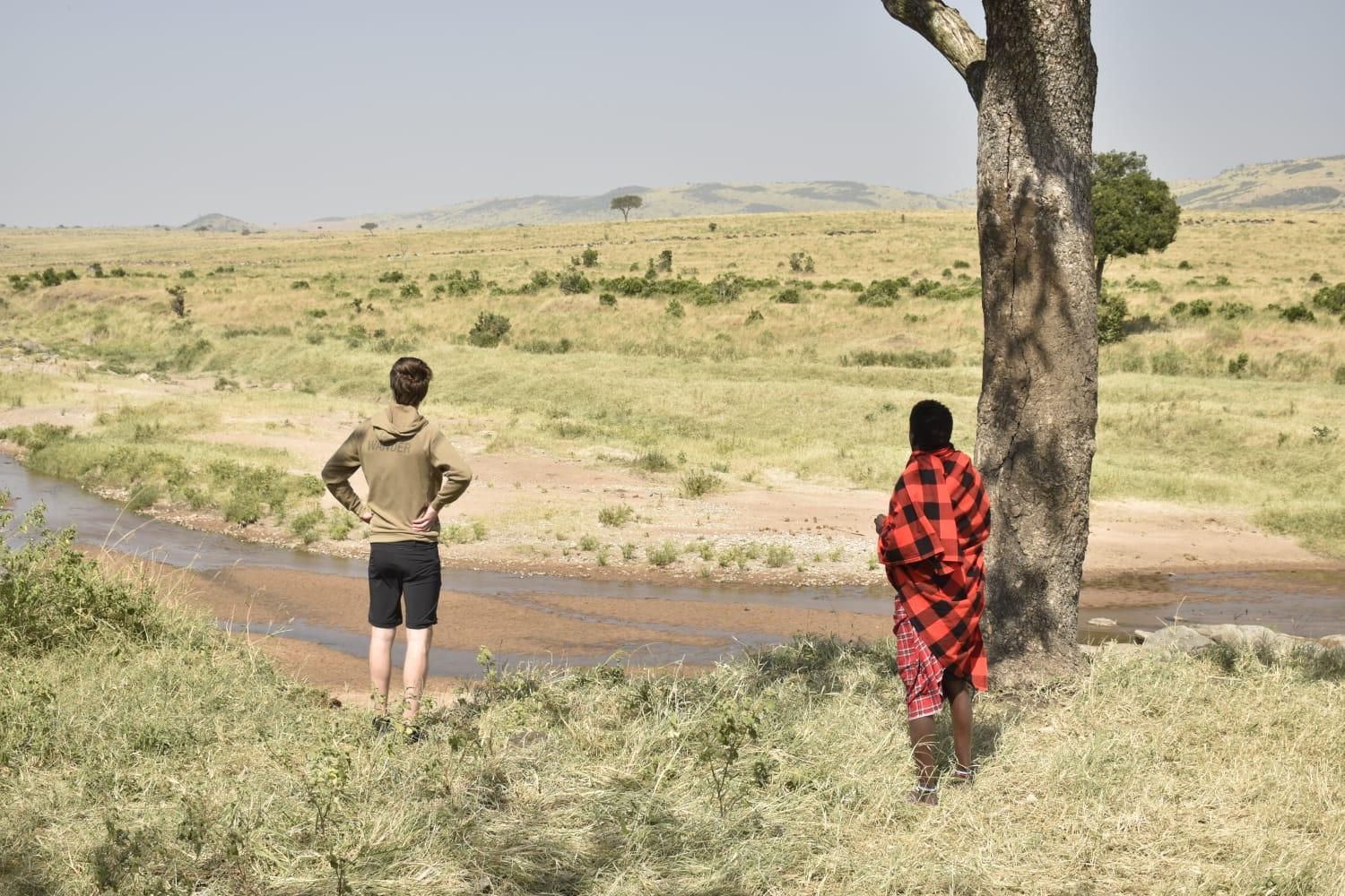 Maasai Homestay Camping Sekenani Esterno foto
